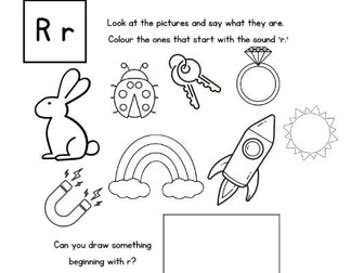 Phonics Phase 2 workbook (including tricky words)