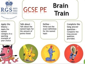 Brain Train GCSE PE Revision Game