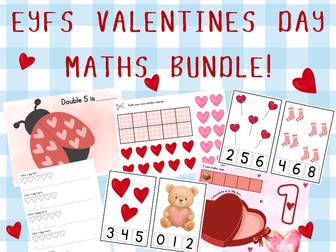 EYFS - Valentines Day Maths Bundle