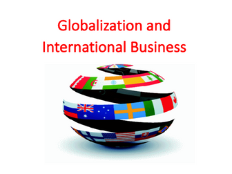 Globalization and International Business (IB)