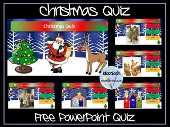 Christmas Quiz Primary