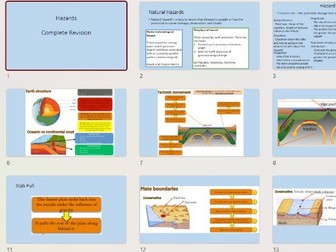 AQA Geography Natural Hazards Revision