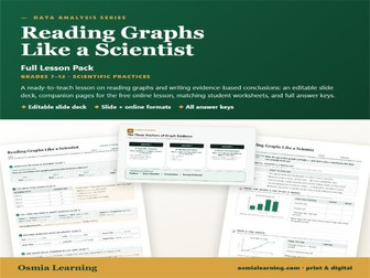 Reading Graphs Like a Scientist Full Lesson