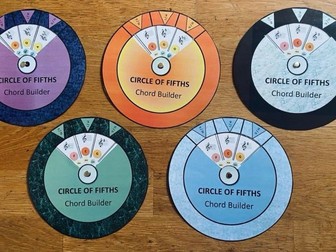 Interactive Circle of Fifths and Chord Builder