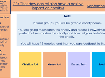 Does religion have a positive affect on society? (Complete Unit)