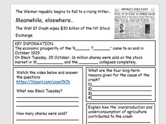 Meanwhile, elsewhere... | WW2 Alternate worldwide events. Online homework booklet