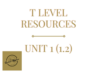 T Level Business Context Complete Lessons 1.2