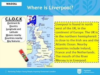 Location, Importance and Growth of Liverpool