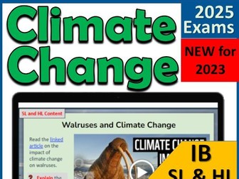 IB Biology D4.3 Climate Change - IB Diploma First Exams 2025
