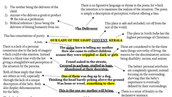 The Deliverer by Tishani Doshi Detailed Annotations | Teaching Resources
