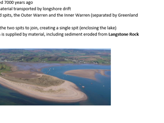 UK Coastal Landscape: Dawlish Warren - Located Example Summary Page