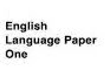 Language Paper 1 - Q2 and Q4