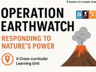Natural Disasters IDL Operation Earthwatch
