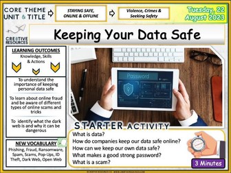 Keeping data safe online