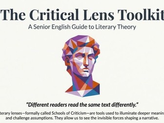 Literary Lenses for English Feminist, Marxist, Psychoanalytic & Postcolonial