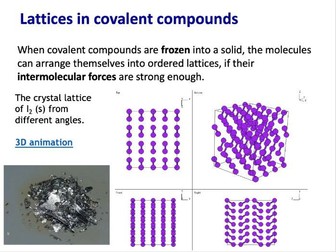 Types of bonding: ionic, covalent, metallic