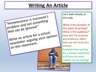 English Article Writing