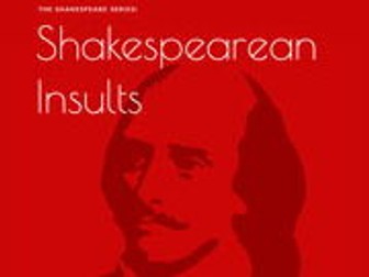 Shakespearean Insults Worksheet Pack for Shakespeare Language Activities