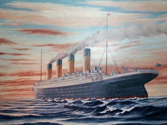 Titanic Example WAGOLL Setting Description - First Sight before Departure