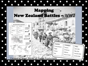 Mapping New Zealand Battles - WW2