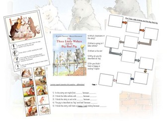 The Three Little Wolves and the Big Bad Pig Resources