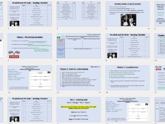 Jekyll and Hyde cold read lessons and mini lessons