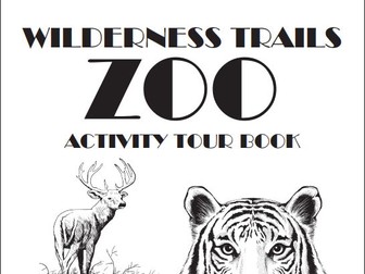 Wilderness Trails Zoo Coloring Activity Book