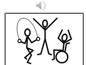 SEND P.E Visual, Musical Cue Time Table