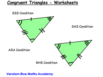 Triangle Congruence Worksheets