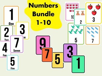Number Bundle: Maths 1-10 for Early Years