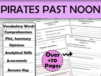 Pirates Past Noon Novel Study