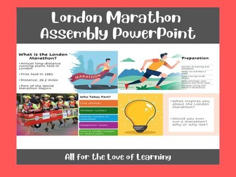 London Marathon Assembly PowerPoint