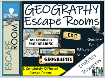 Geography Escape Rooms End of term