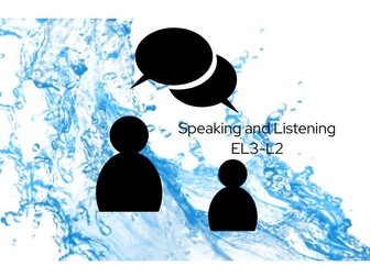 Speaking and Listening Functional Skills EL3-L2