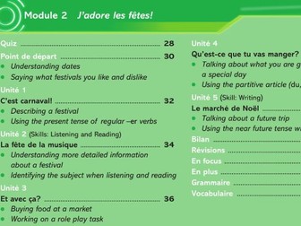 Dynamo 2 Vert Module 2 "J'adore les fêtes" Booklets