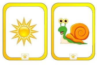 Phase 2a initial sound picture cards -  s,a,t,p