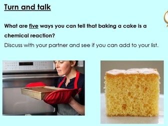 Chemical reactions - KS3 Activate lesson