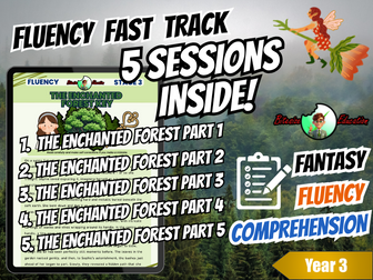 Fluency Fast Track | Reading | Fantasy Pack | Year 3