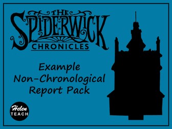 The Spiderwick Chronicles Non-Chronological Report Example Text Pack