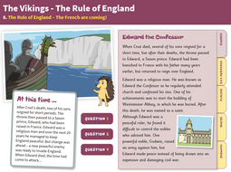 The French - Interactive Teaching Book - The Vikings KS2