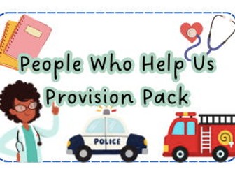 People who help us provision pack