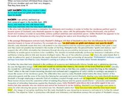 MACBETH 5 grade 9 essays AQA GCSE | Teaching Resources