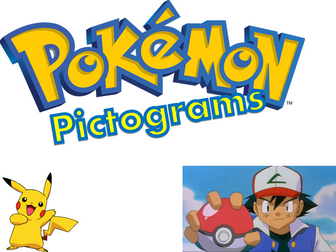 Pokemon Pictograms - KS2 Statistics