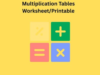 MTC Practice Test – Year 4 Times Tables (2–12) with Answers