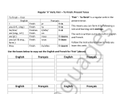 Extended 'ir' Verbs Sheet by aliciaghw | Teaching Resources