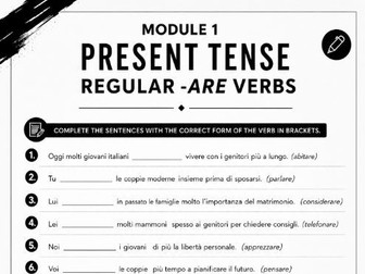 Italian grammar exercises