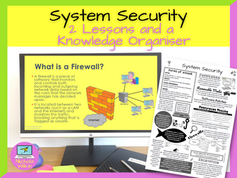 System Security Lessons and Knowledge Organiser