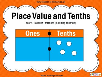 Place Value and Tenths - Year 4