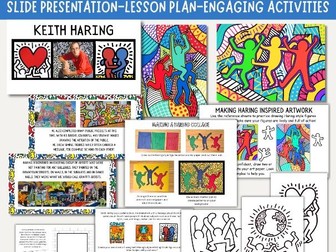 Keith Haring Lesson Resource - KS2 - Pop Art Lesson