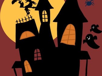 Halloween Haunted House Cross Stitch Pattern Design For the Spooky Season Novelty Fun